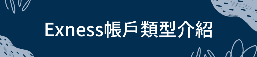 Exness帳戶類型介紹