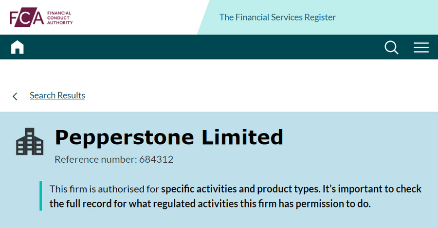 pepperstone監管牌照