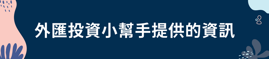 外匯投資小幫手提供的資訊