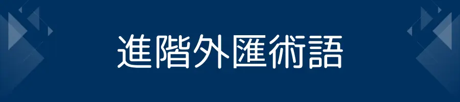 外匯投資入門│進階外匯交易術語
